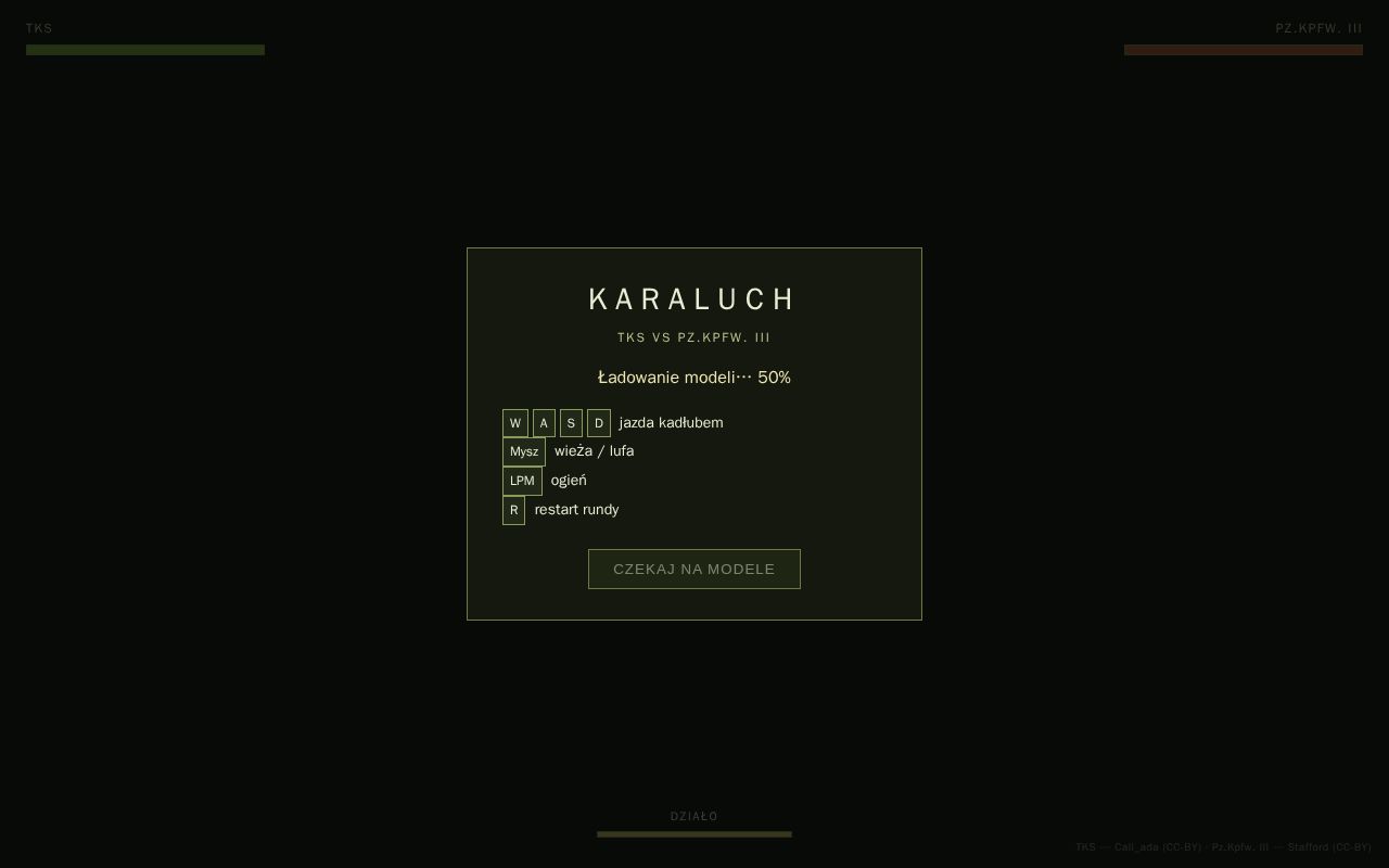 Preview of Arena czołgów 3D w Three.js (WoT-lite)