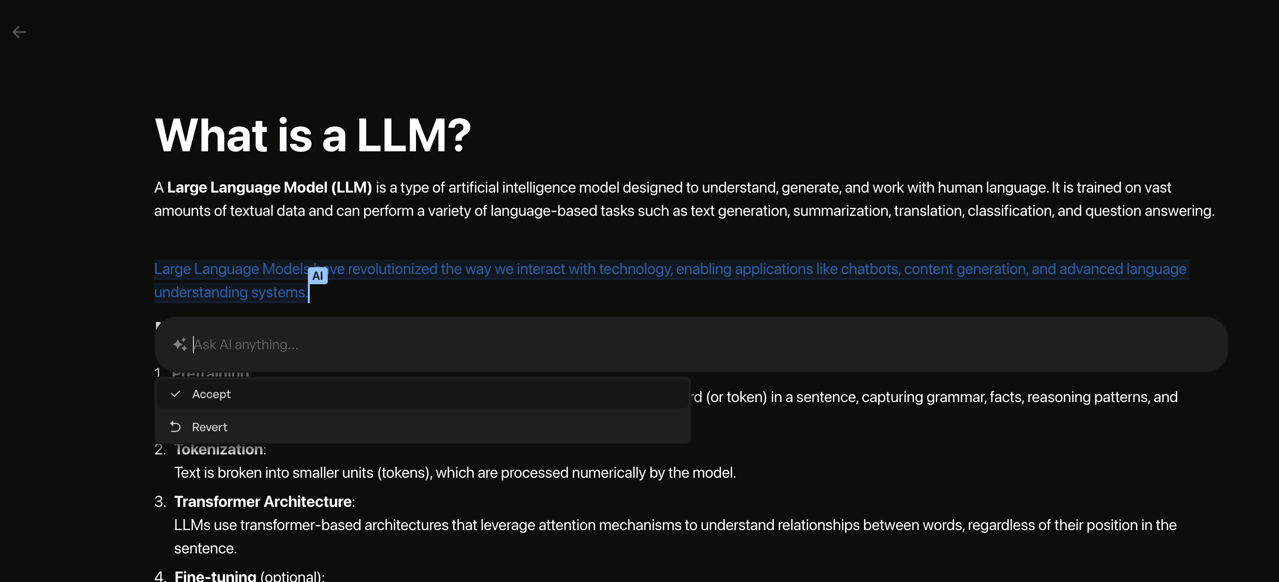 Preview of notelm