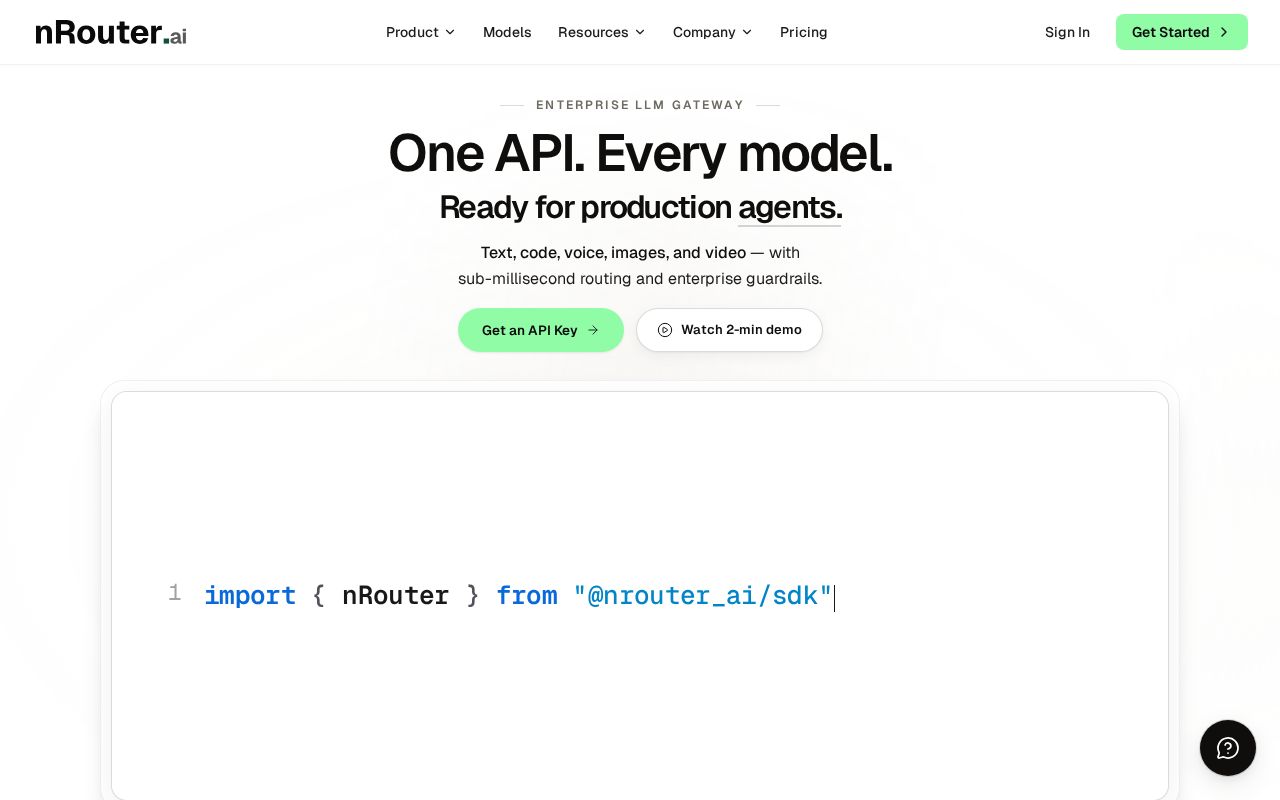 Preview of Nrouter Sdk