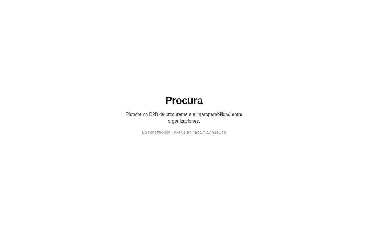 Preview of Procura