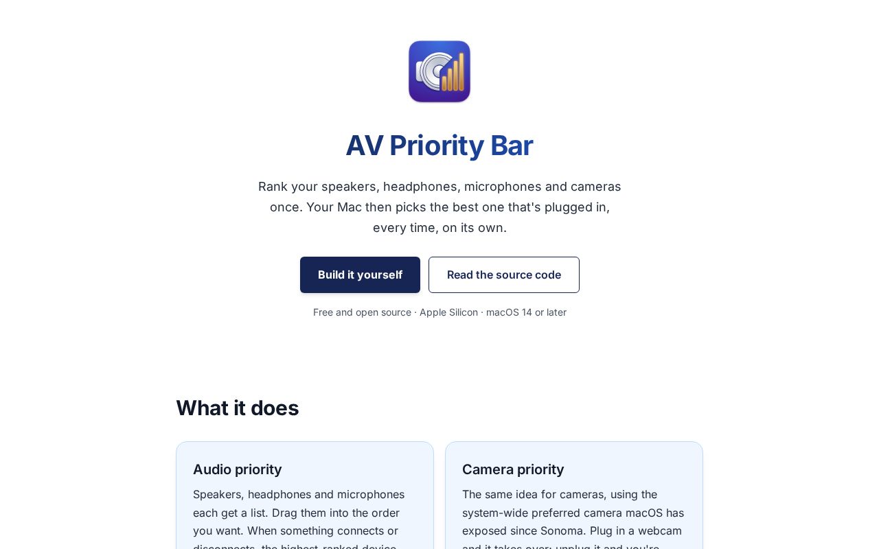 Preview of Av Priority Bar