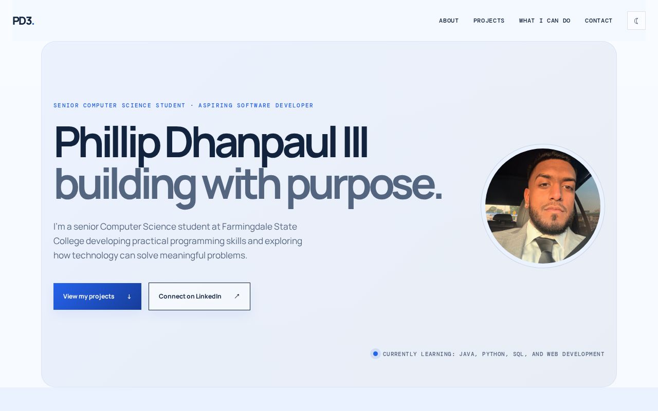 Preview of PhillTheDon Github Io