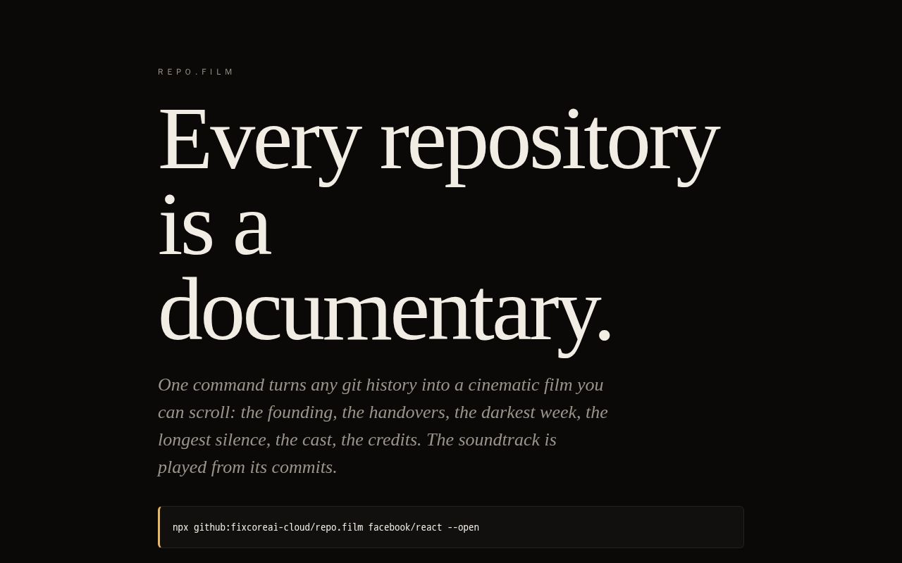 Preview of Repo Film