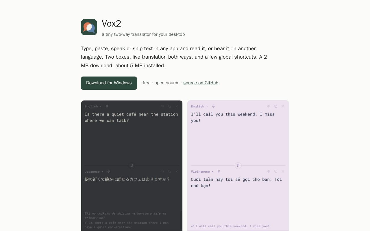 Preview of Vox2