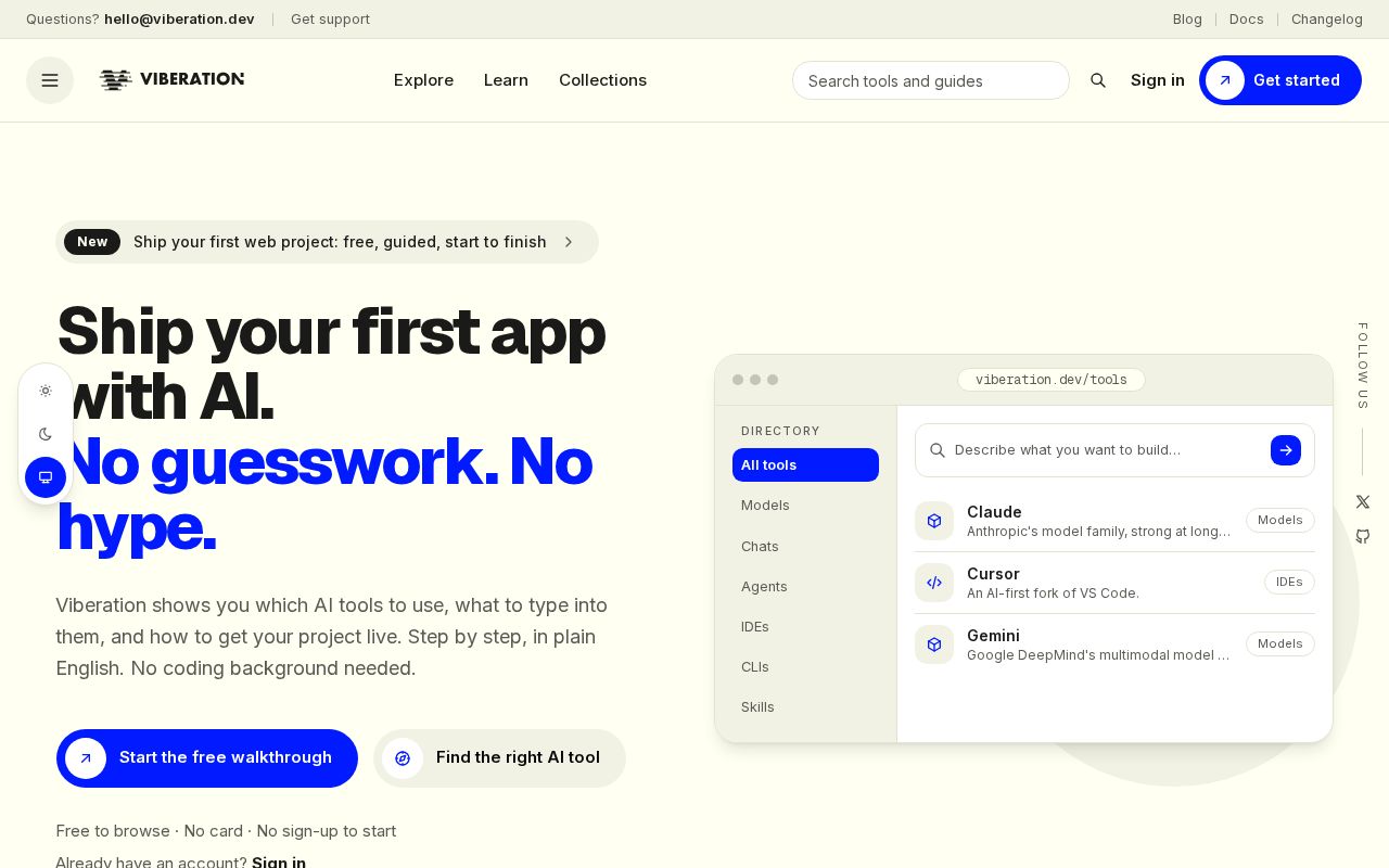 Preview of Vibeweb