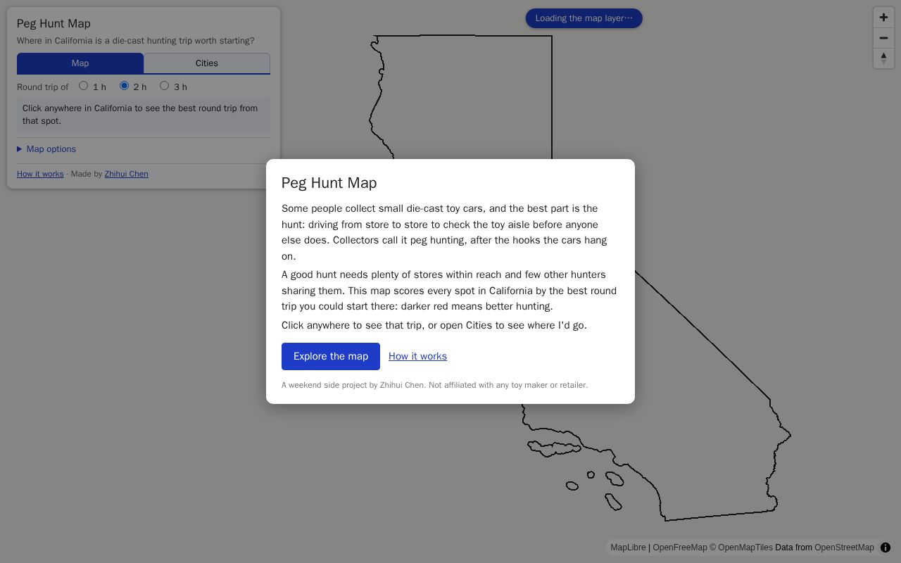 Preview of Peg Hunt Map