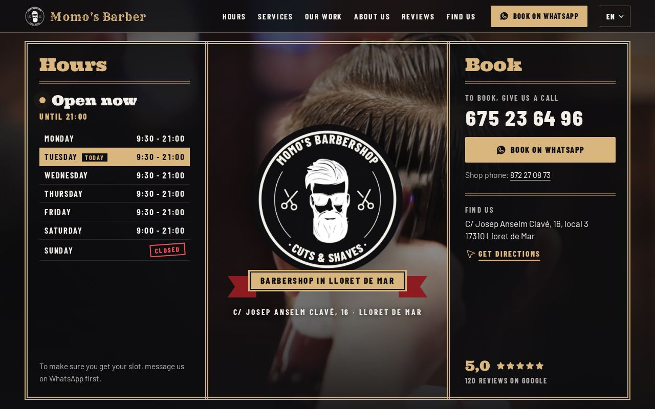 Preview of Momosbarber