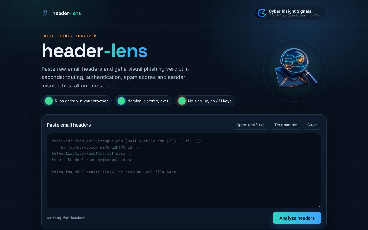 Preview of Header Lens