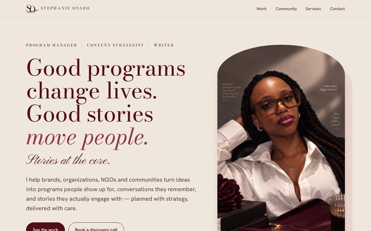 Preview of Steph Site