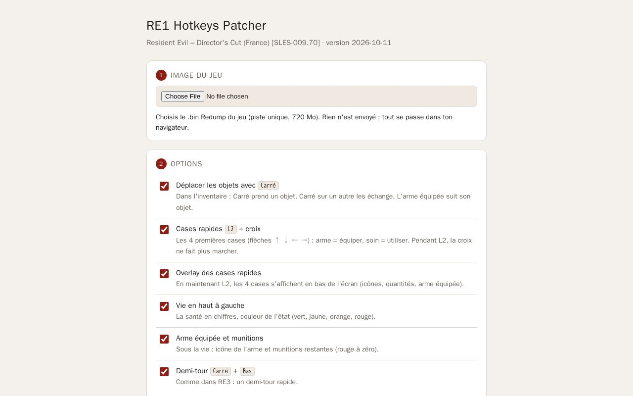 Preview of Re1 Dc Hotkeys
