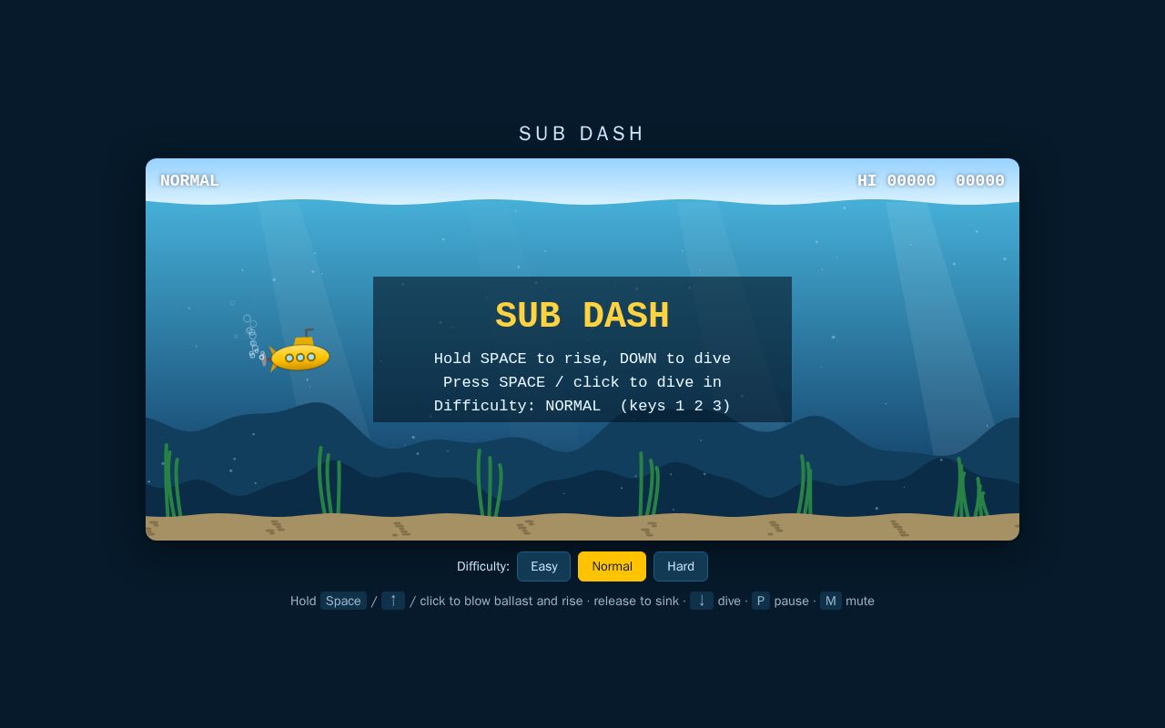 Preview of Sub Dash