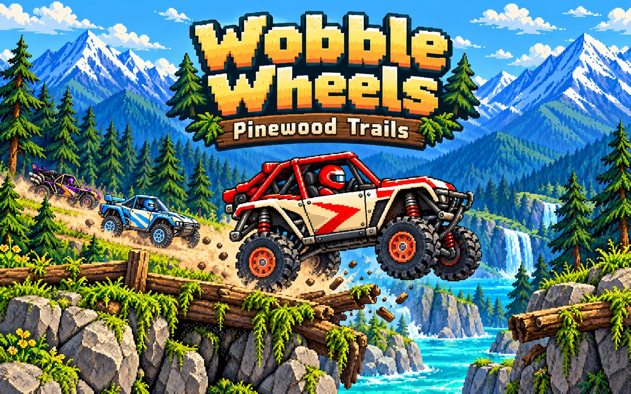 Preview of Wobble Wheels - Pinewood Trails