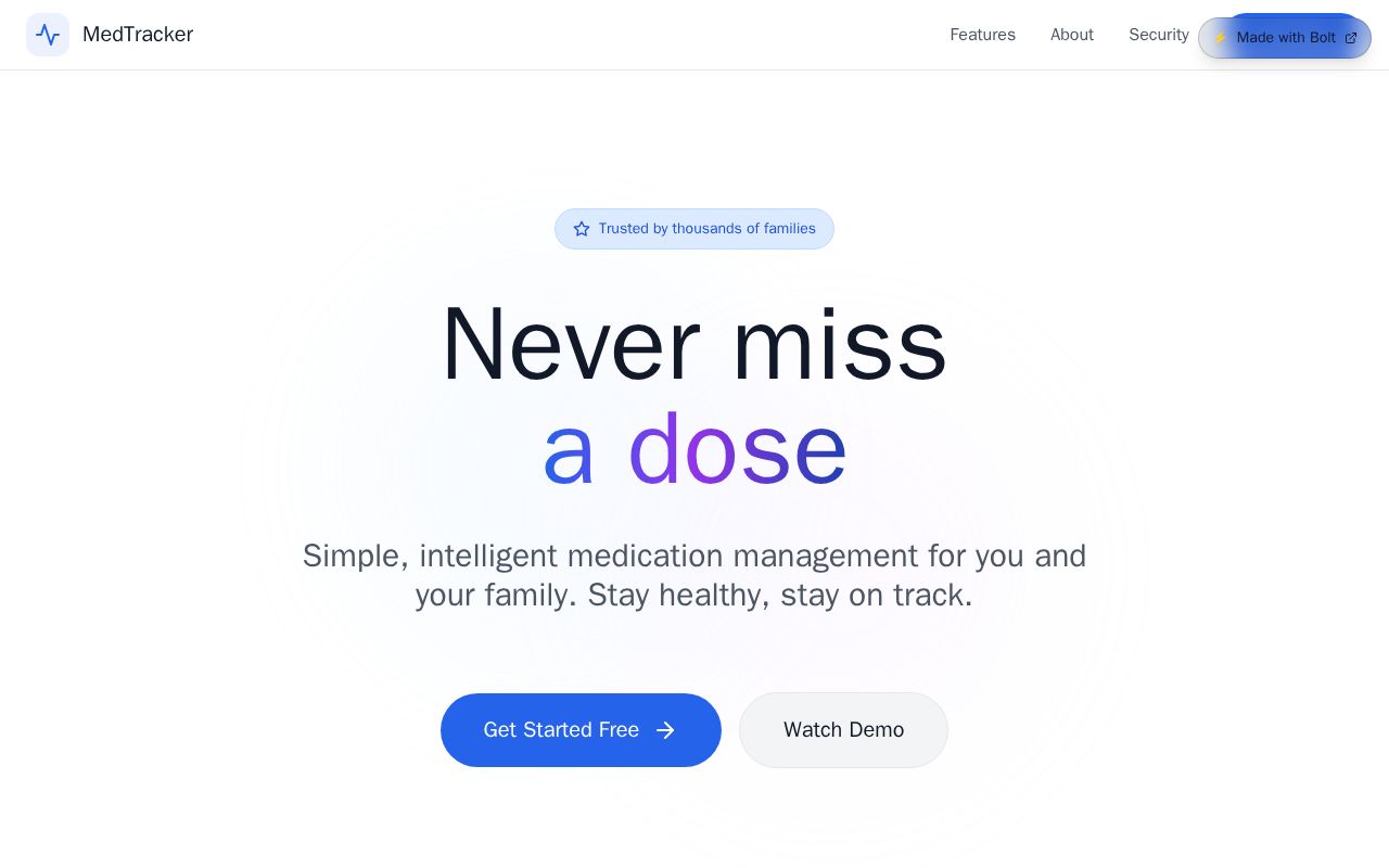 Preview of MedTracker | comprehensive medication management