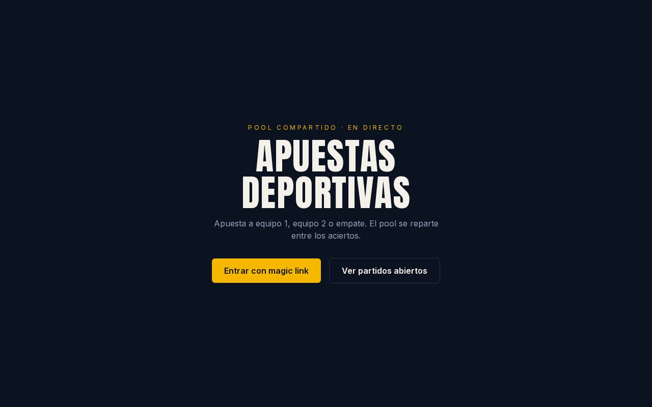 Preview of Apuestas Deportivas