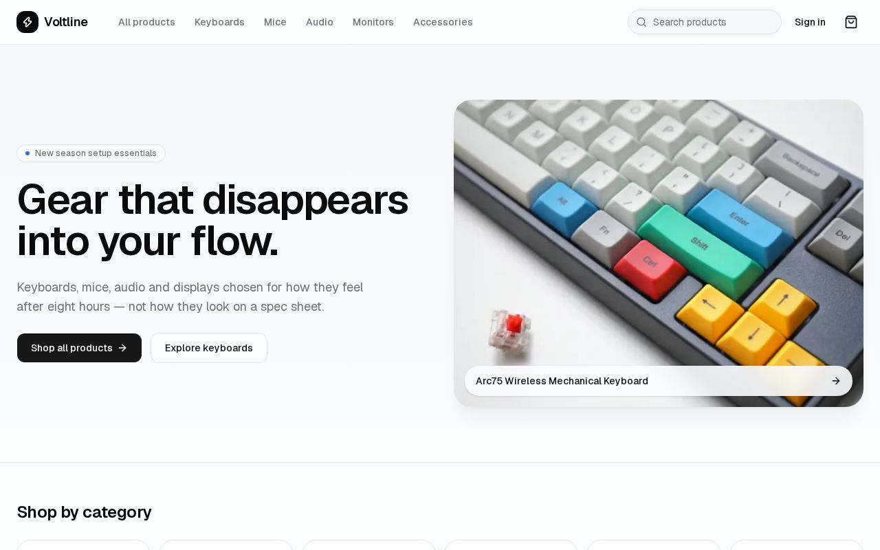 Preview of Voltstore