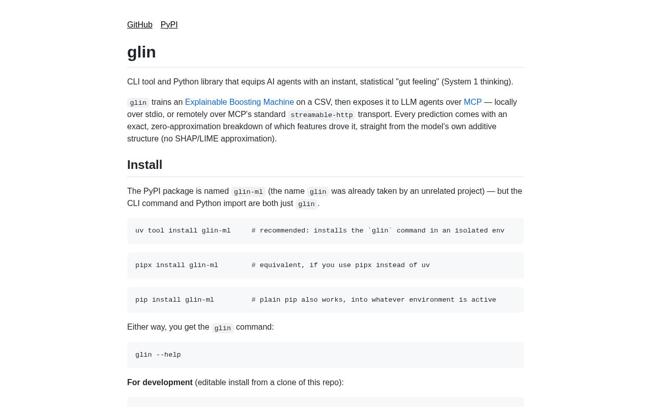 Preview of Glin