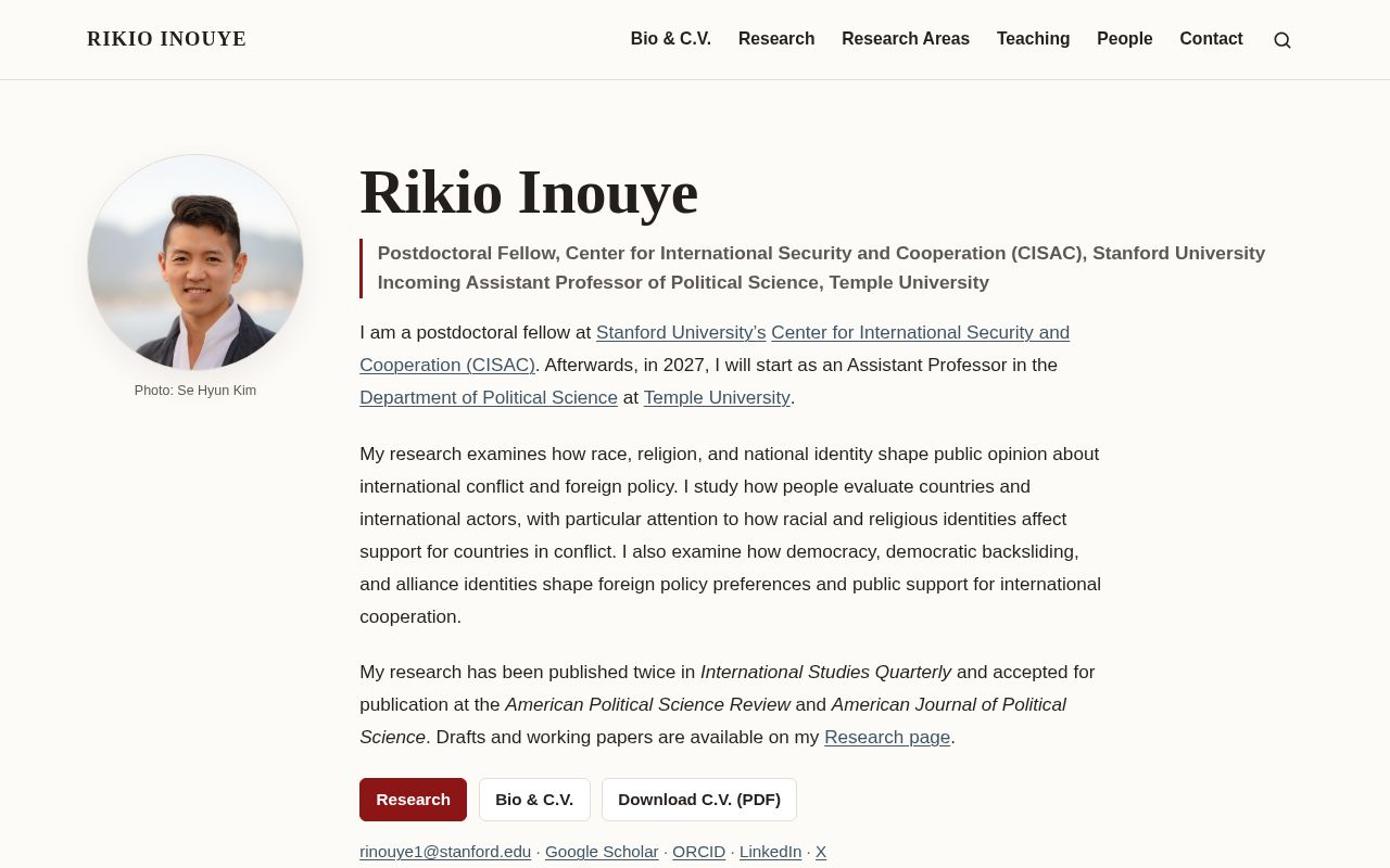 Preview of Rikio Site