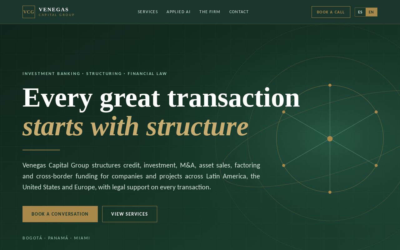 Preview of Venegas Capital Group