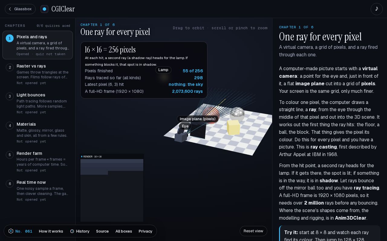 Preview of CGIClear: How does CGI rendering work?