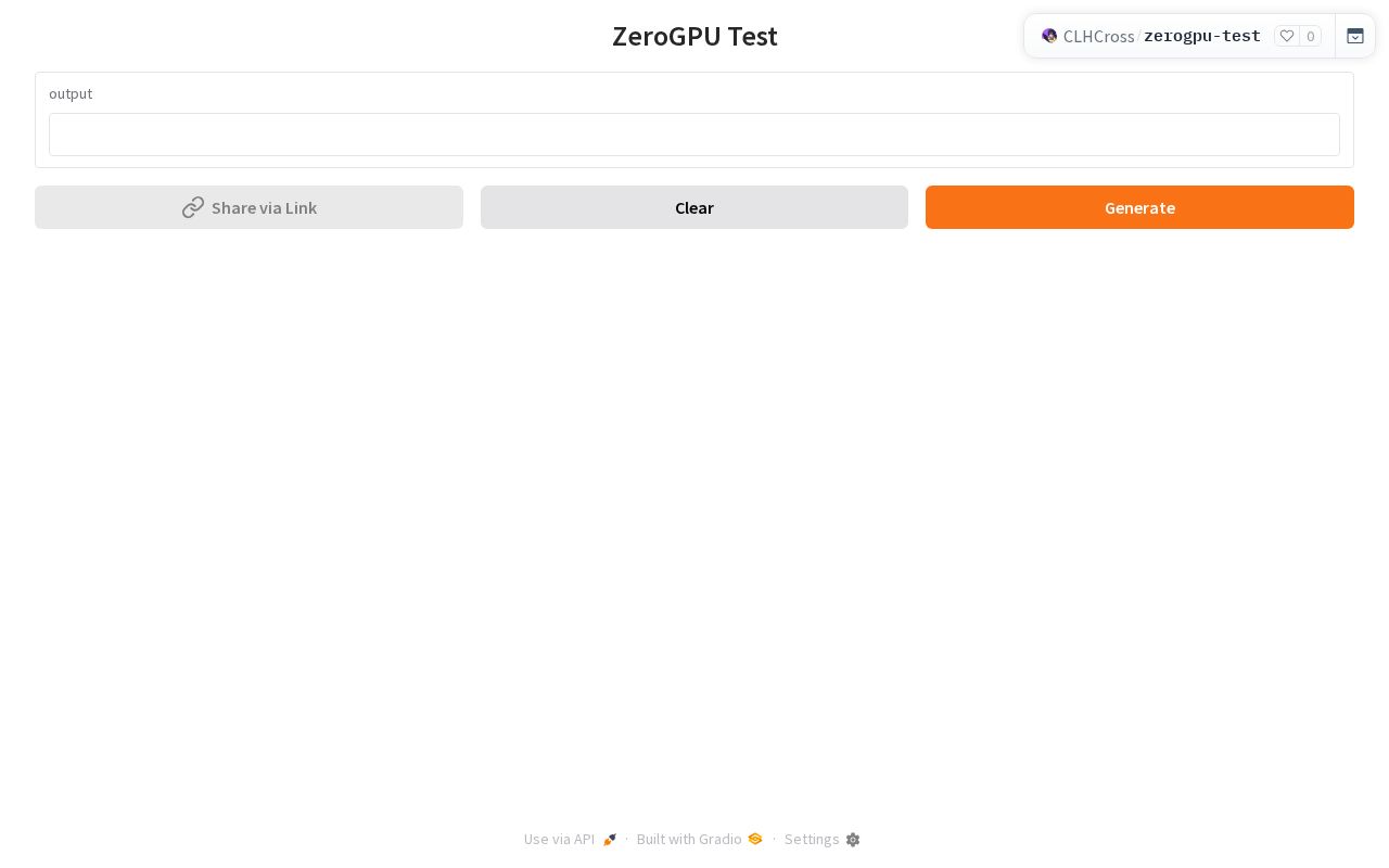 Preview of Zerogpu Test