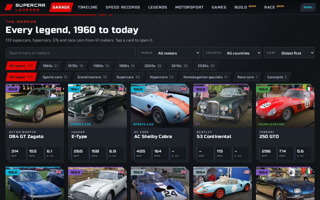 Preview of Supercar Legends