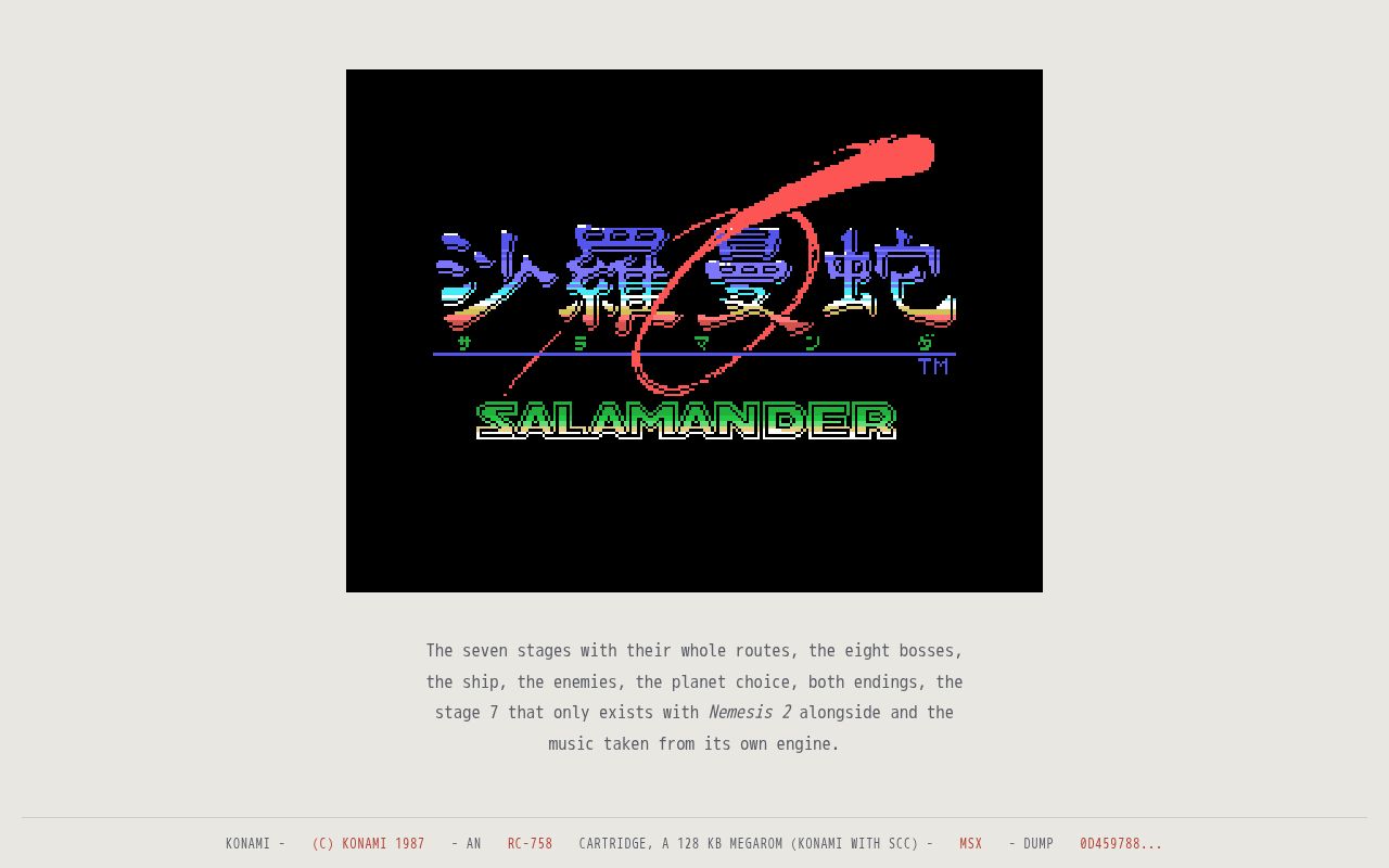 Preview of Salamander Disassembly