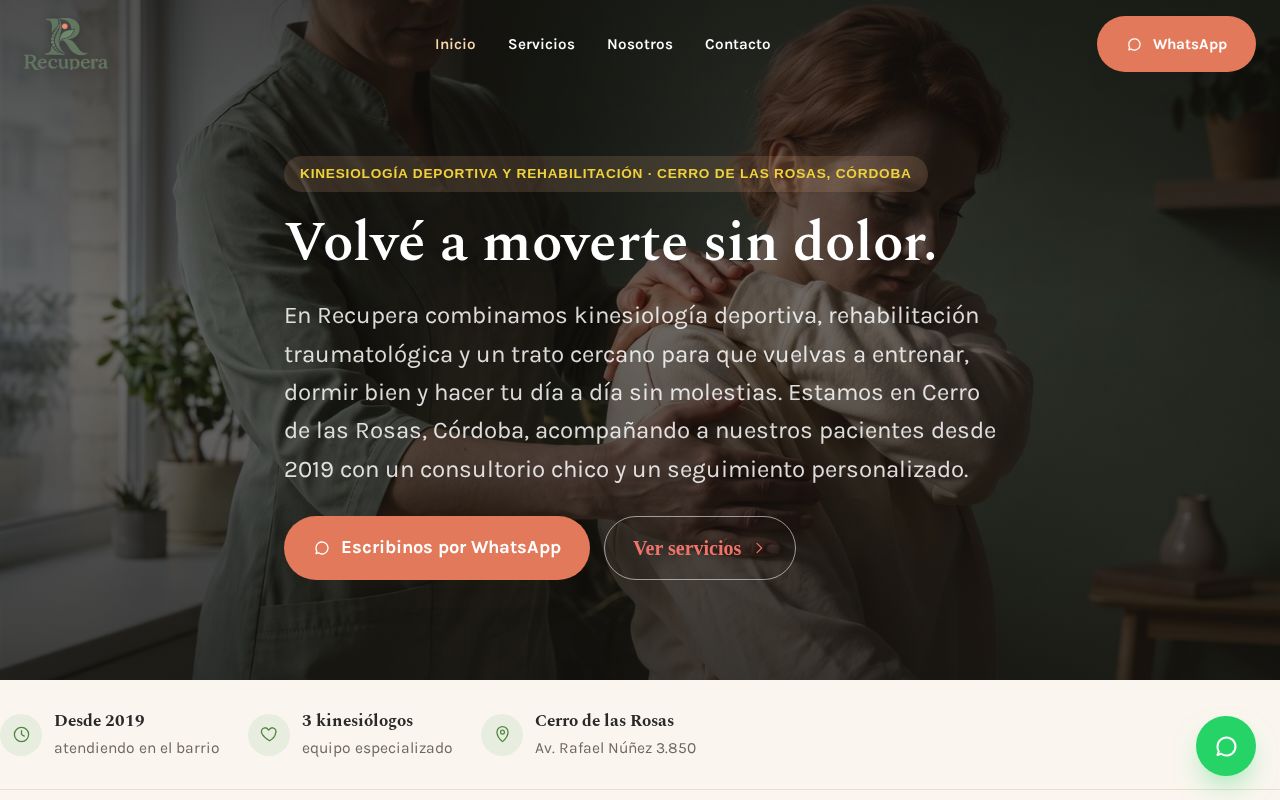 Preview of Aquí se depositará el proyecto de práctica de "Kinesiología Recupera"