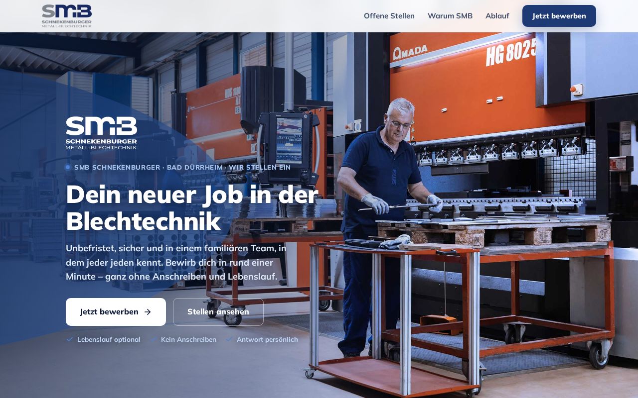 Preview of SMB Schnekenburger GmbH