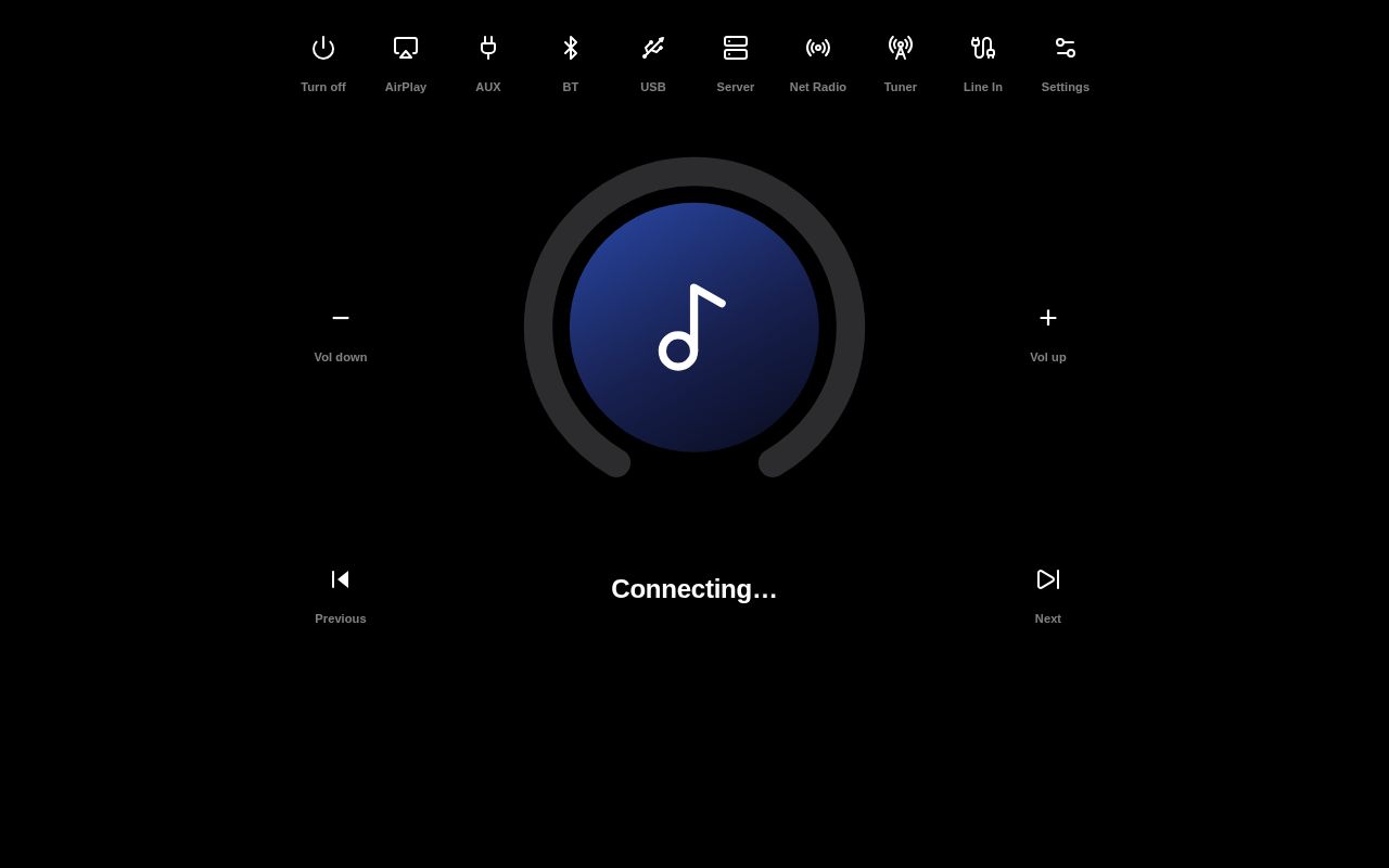 Preview of yamaha musicast web remote