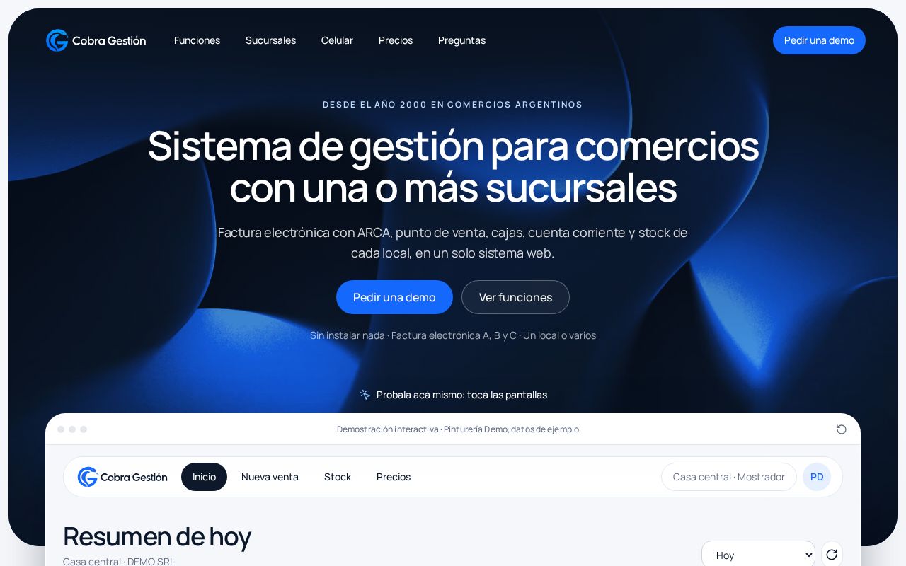 Preview of CobraGestión