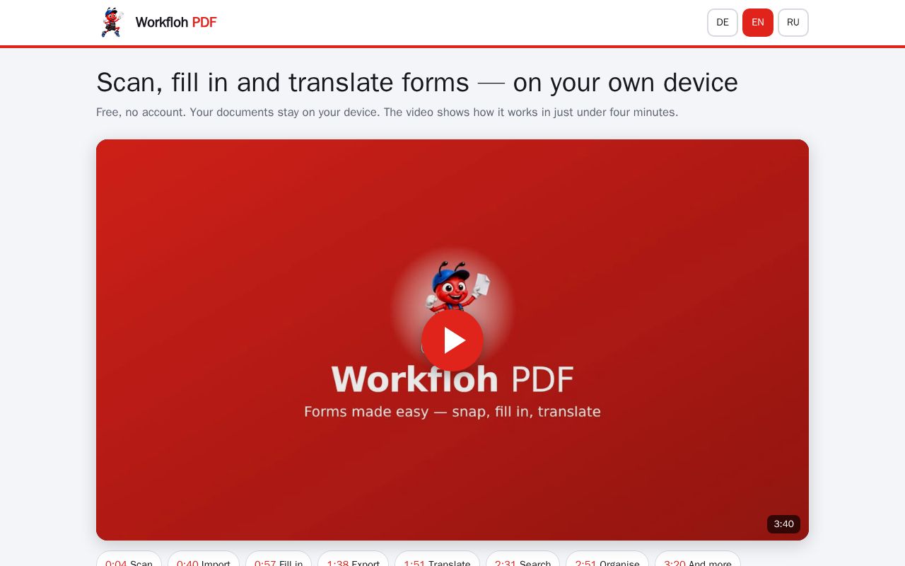 Preview of Workfloh PDF Page