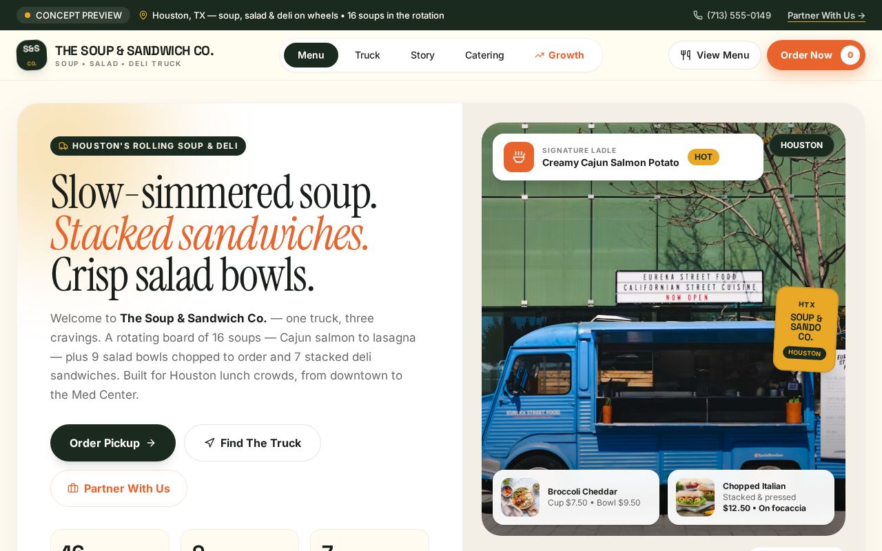 Preview of Artisanal Soup And Deli Truck