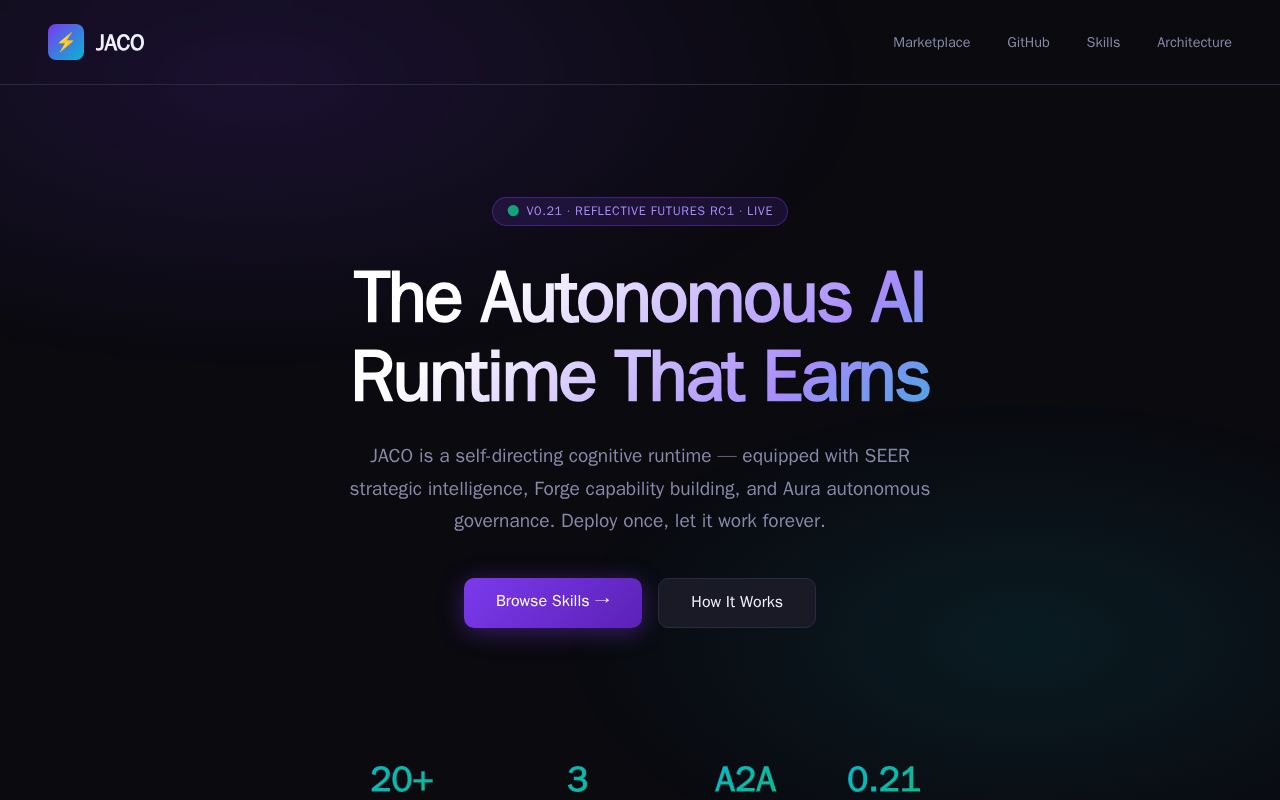 Preview of JACO Autonomous IDE