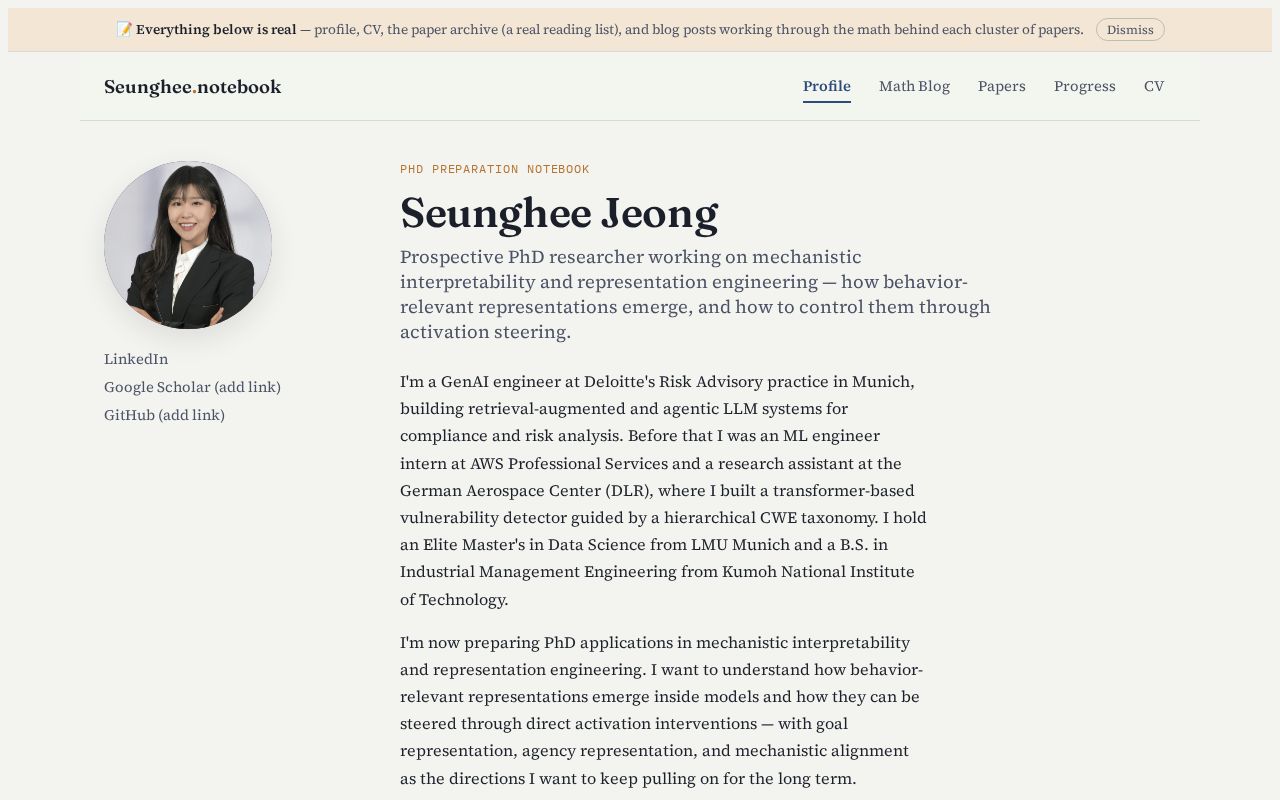 Preview of ProfileNotebook