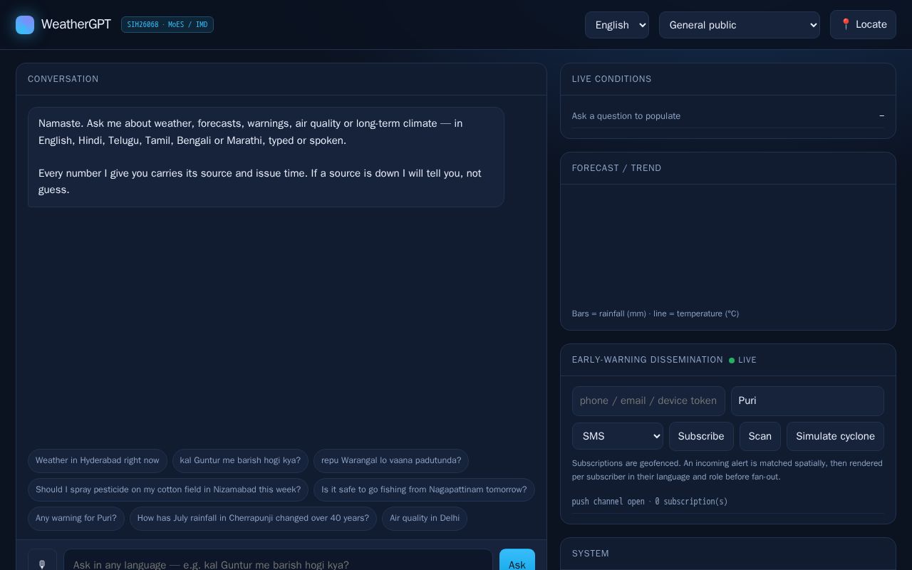 Preview of Weathergpt