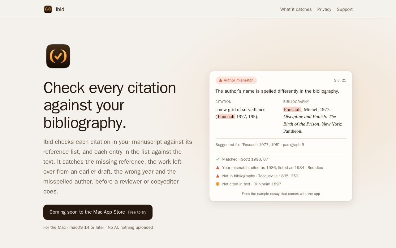 Preview of Ibid