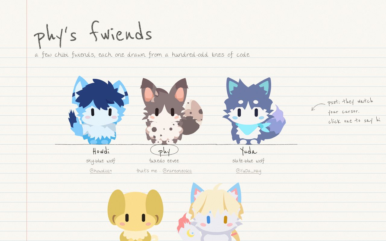 Preview of Phy Friends
