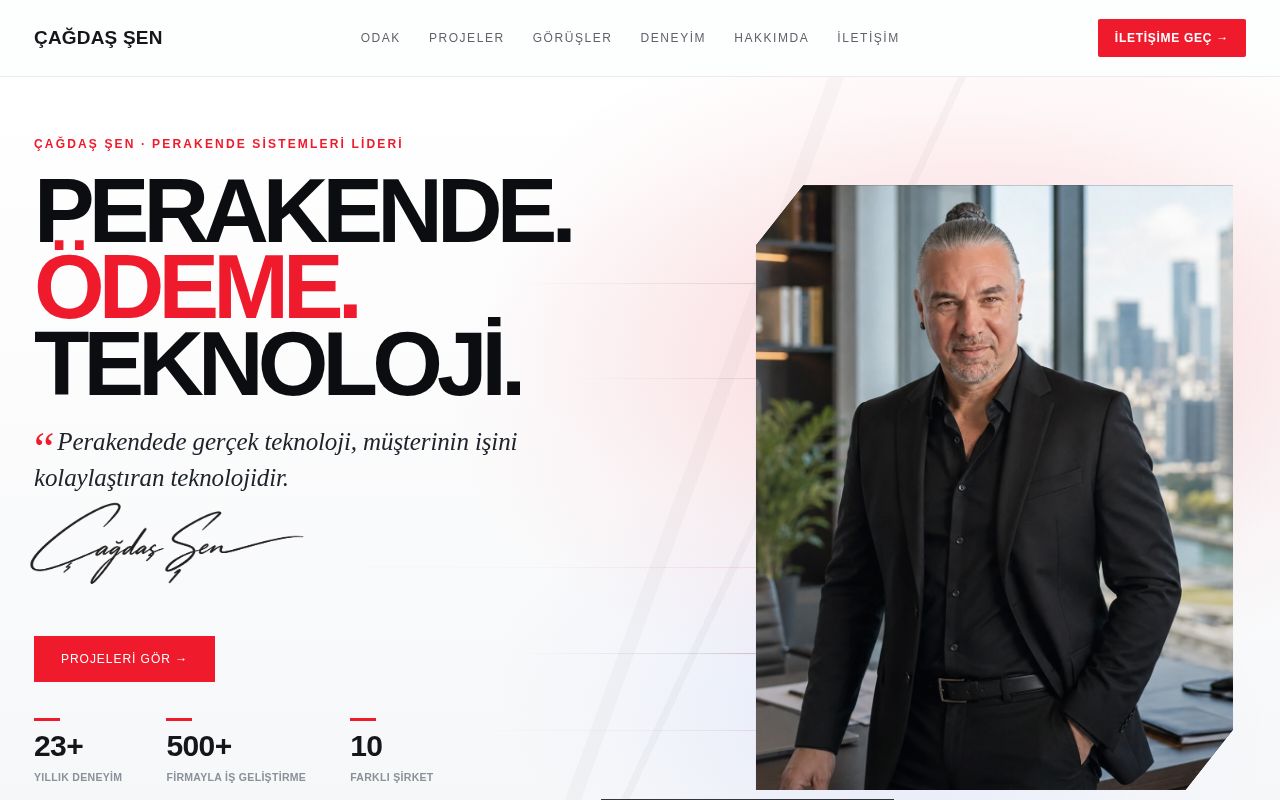 Preview of Cagdas Sen Site