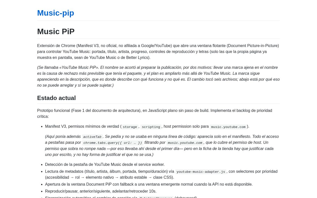 Preview of Music Pip