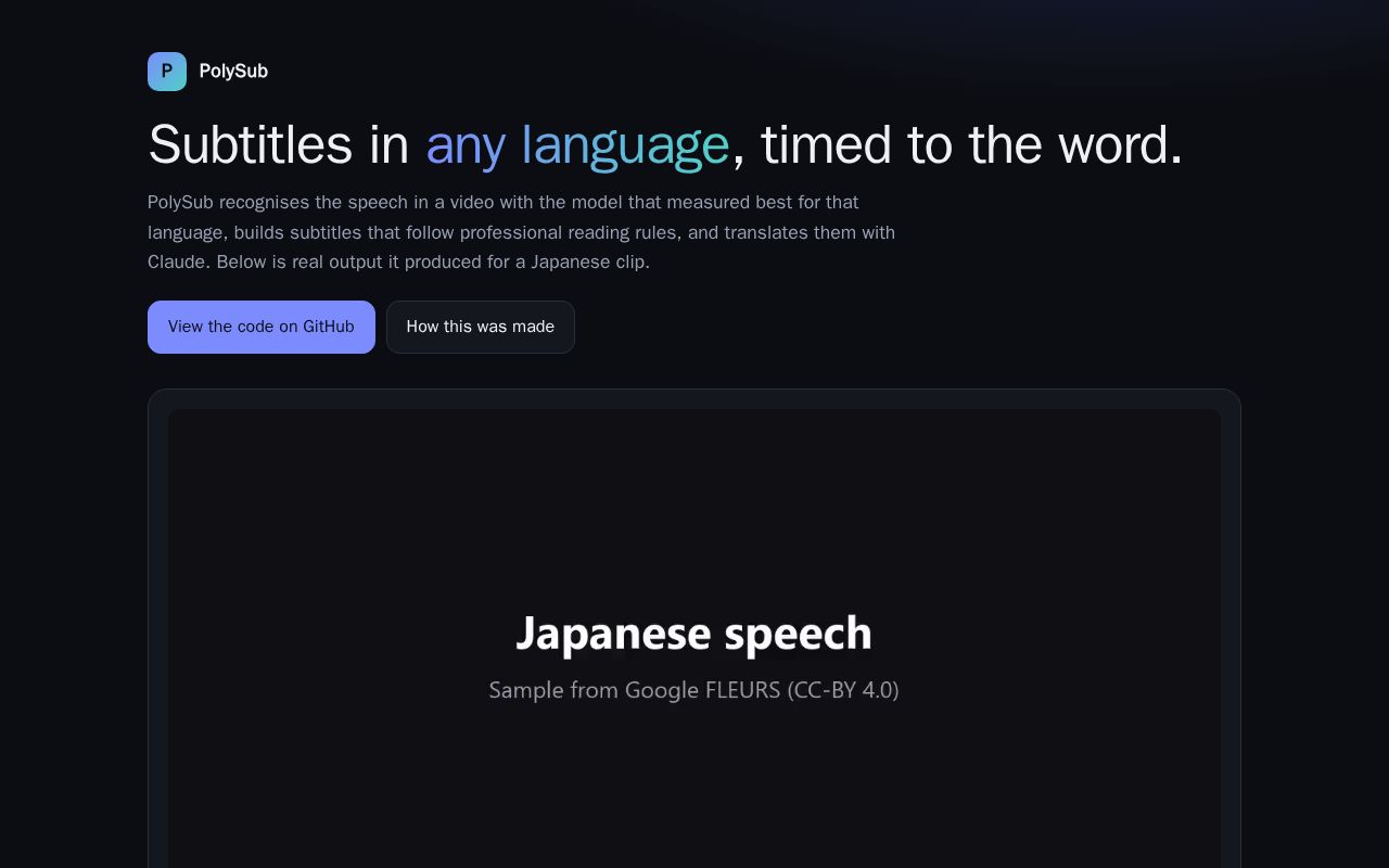 Preview of Polysub