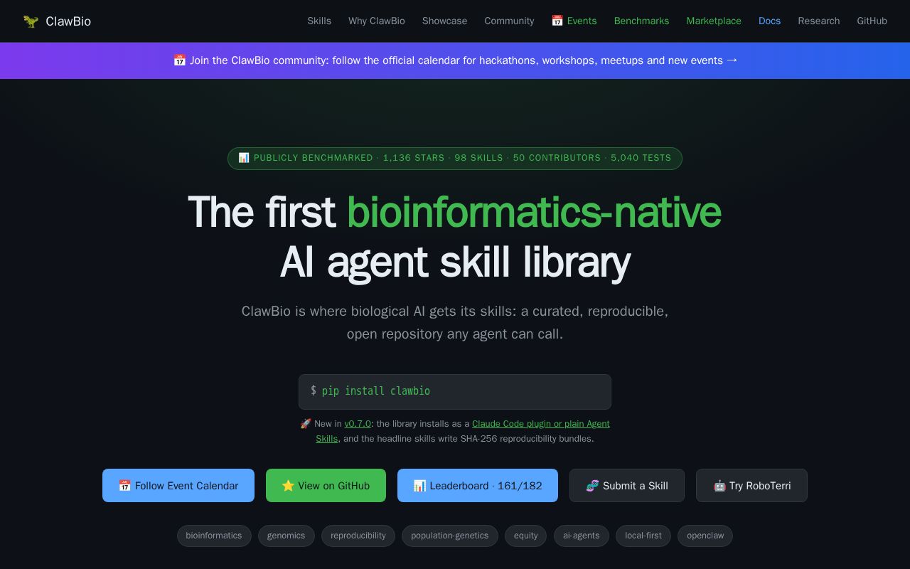 Preview of ClawBio