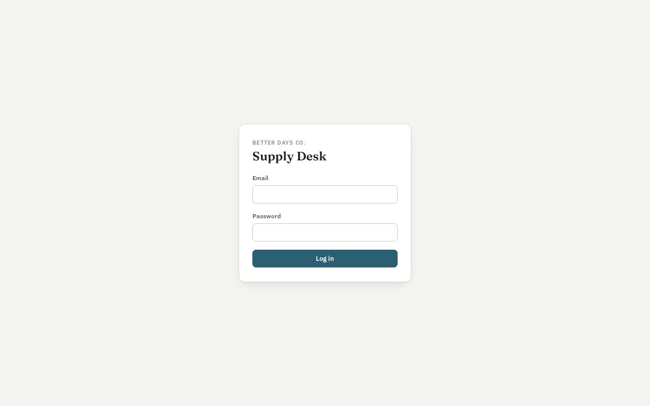 Preview of supplydesk