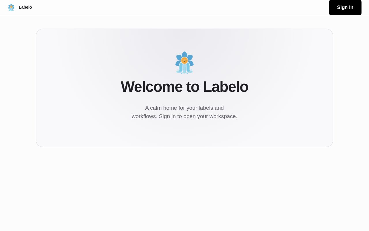 Preview of Next Labelo