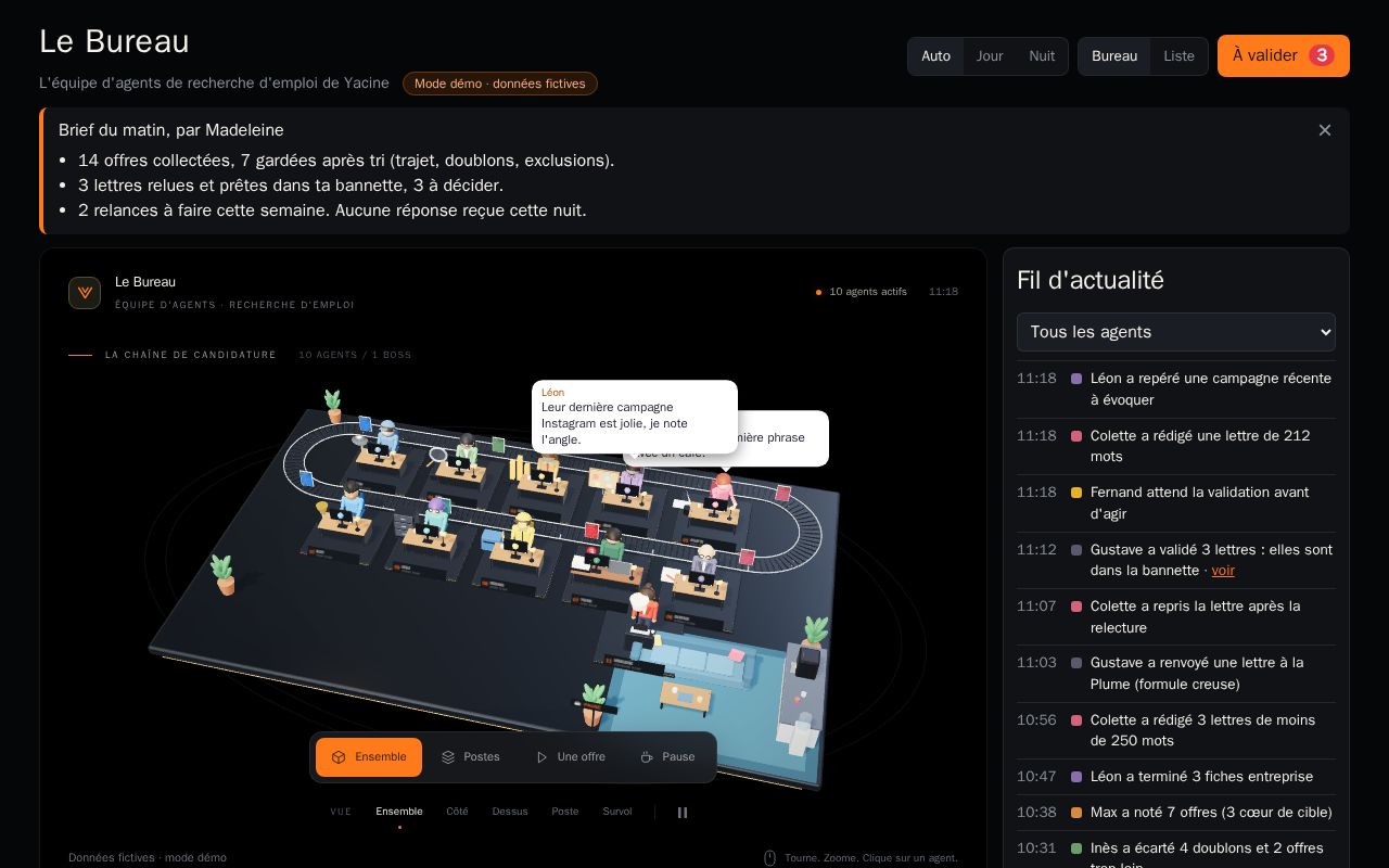 Preview of Le Bureau