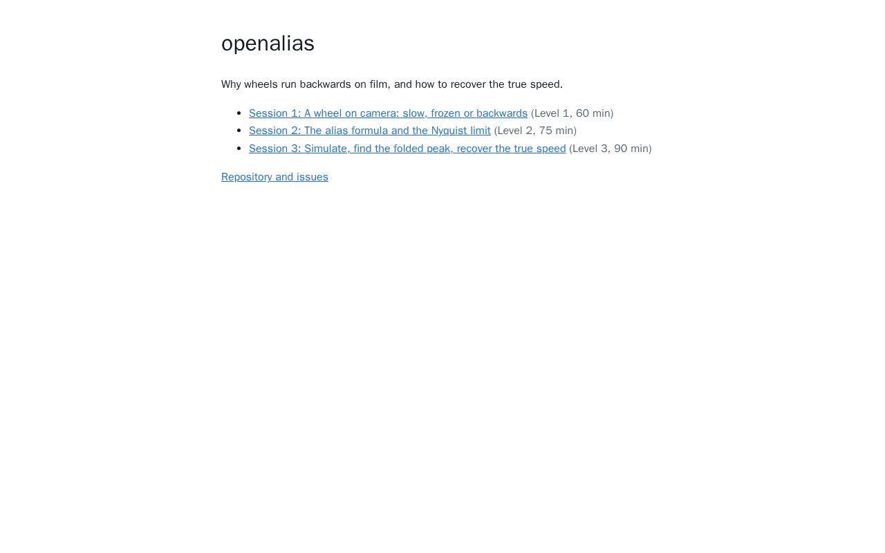Preview of Openalias