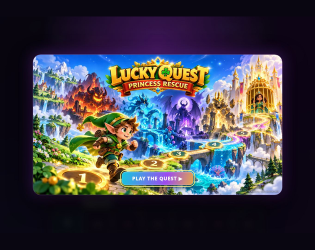 Preview of Lucky Quest: Princess Rescue