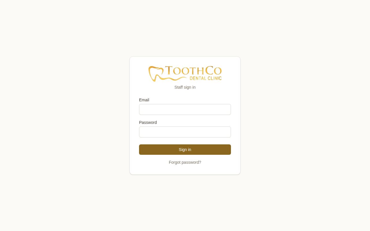 Preview of Dental Clinic App