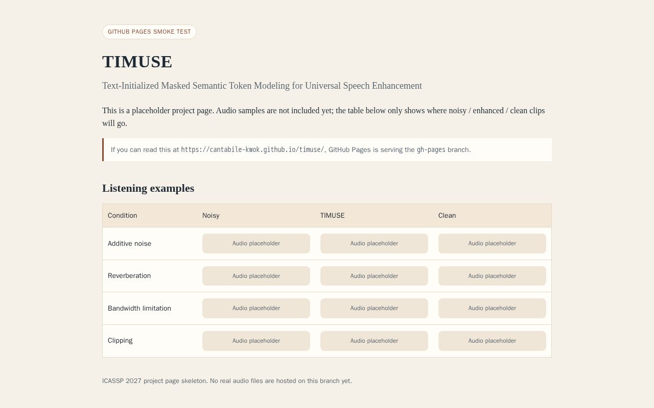 Preview of Timuse