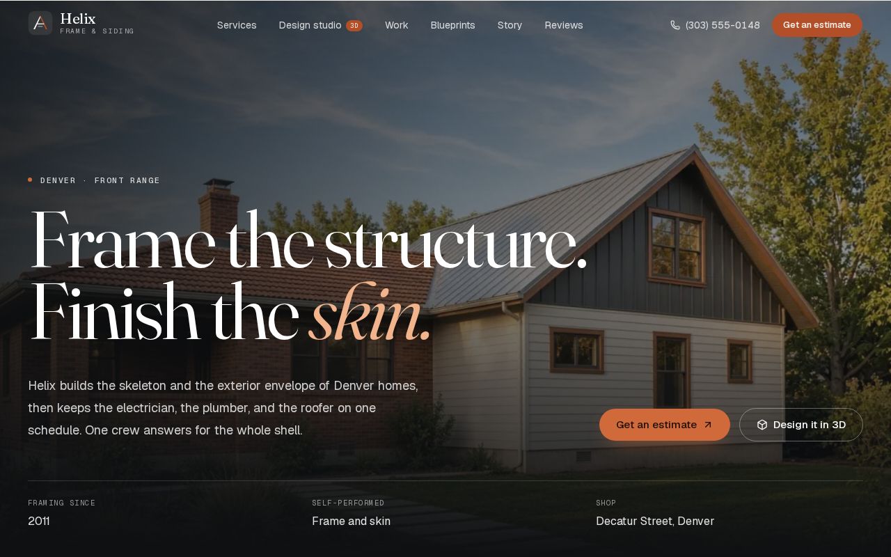 Preview of Helix Frame Siding