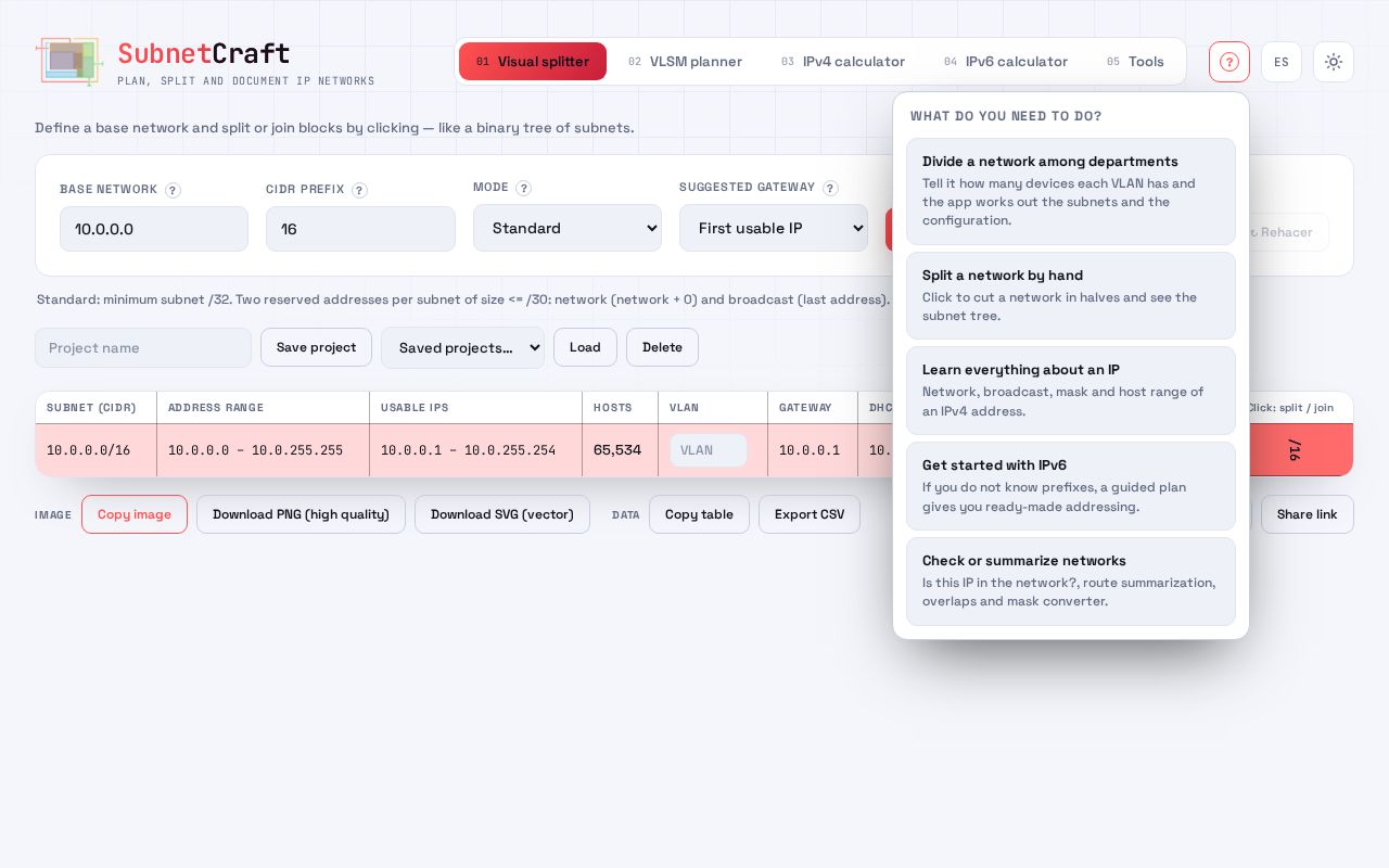 Preview of Subnetcraft